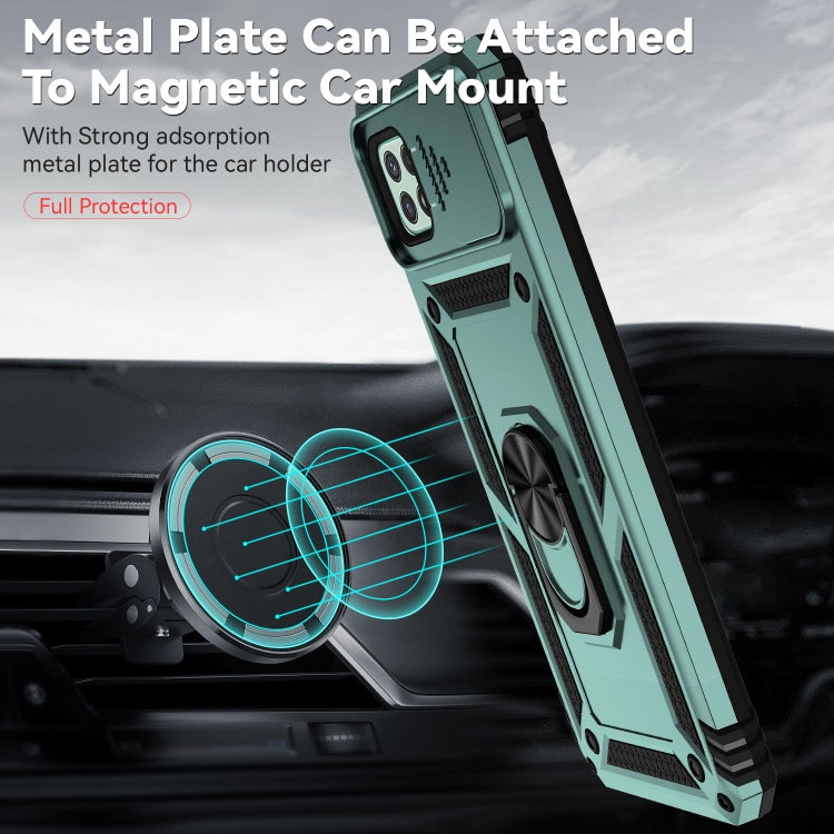 For Samsung Galaxy A22 5G Sliding Camshield Holder Phone Case
