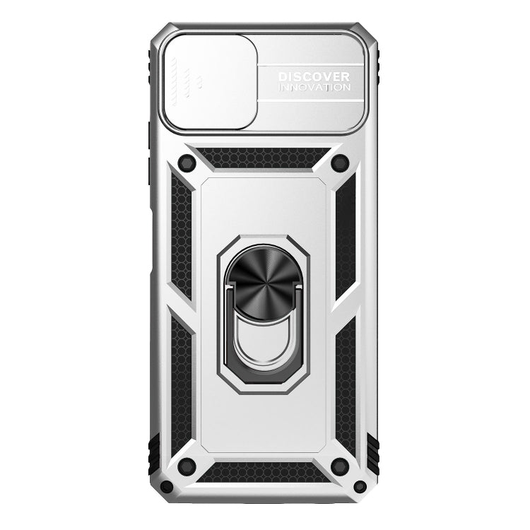 For Samsung Galaxy A22 5G Sliding Camshield Holder Phone Case