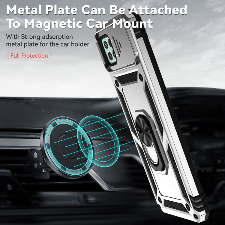 For Samsung Galaxy A22 5G Sliding Camshield Holder Phone Case