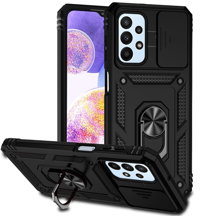 For Samsung Galaxy A23 Sliding Camshield Holder Phone Case