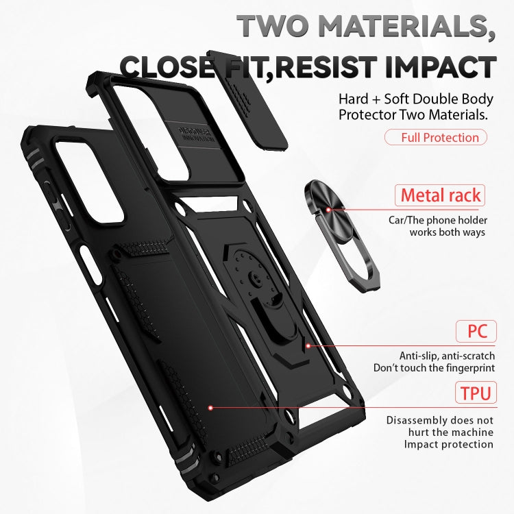 For Samsung Galaxy A23 Sliding Camshield Holder Phone Case