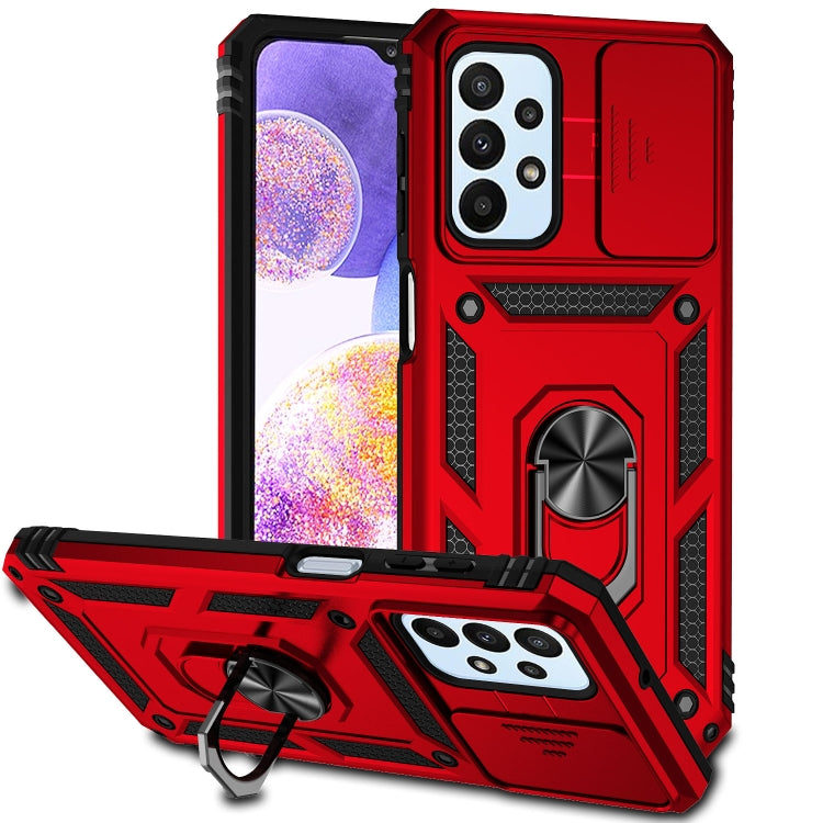 For Samsung Galaxy A23 Sliding Camshield Holder Phone Case