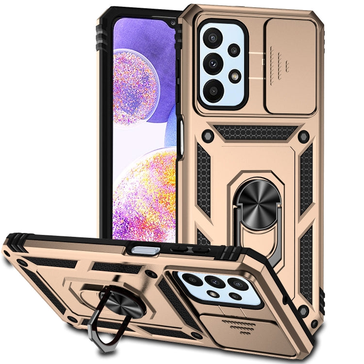 For Samsung Galaxy A23 Sliding Camshield Holder Phone Case