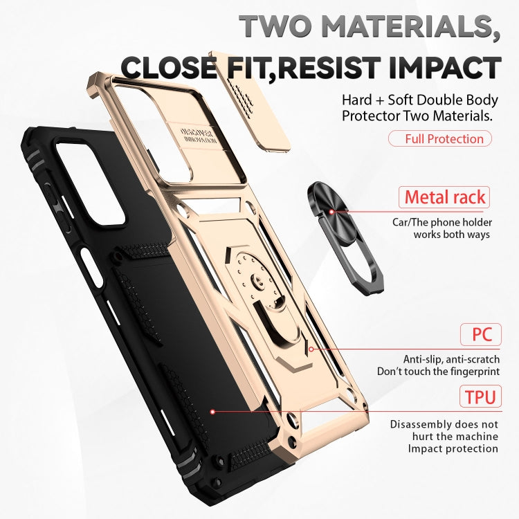 For Samsung Galaxy A23 Sliding Camshield Holder Phone Case