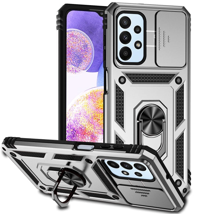 For Samsung Galaxy A23 Sliding Camshield Holder Phone Case