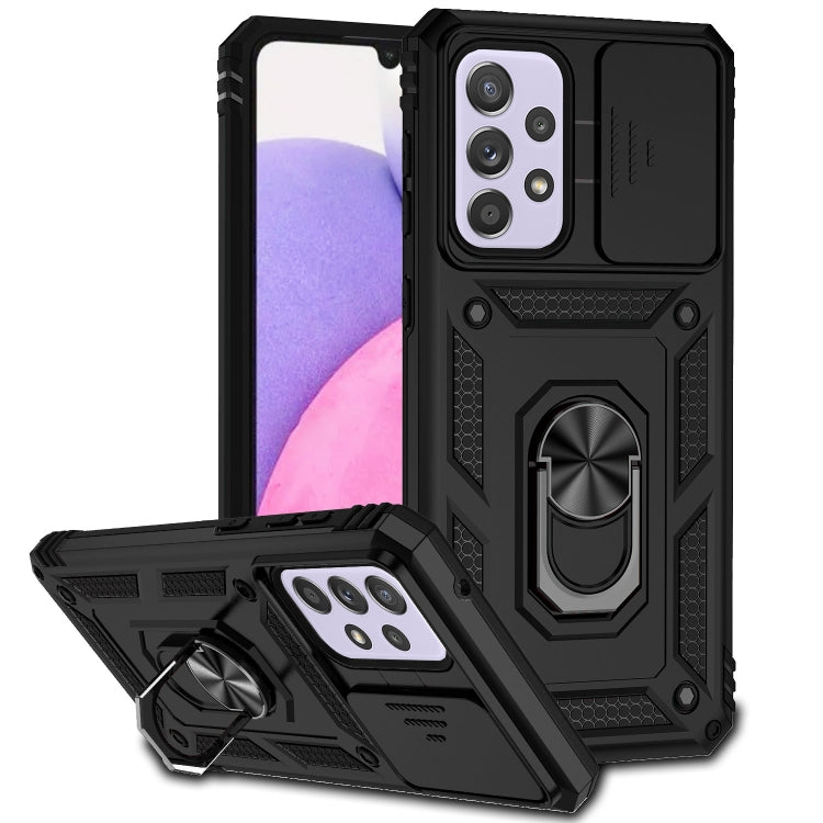 For Samsung Galaxy A33 5G Sliding Camshield Holder Phone Case