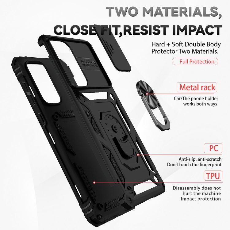 For Samsung Galaxy A33 5G Sliding Camshield Holder Phone Case