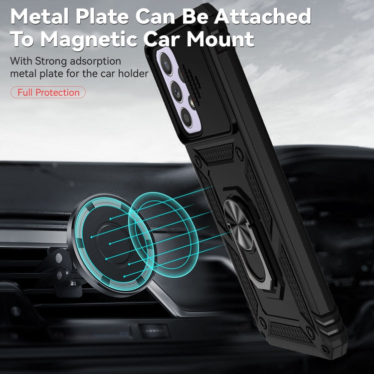 For Samsung Galaxy A33 5G Sliding Camshield Holder Phone Case