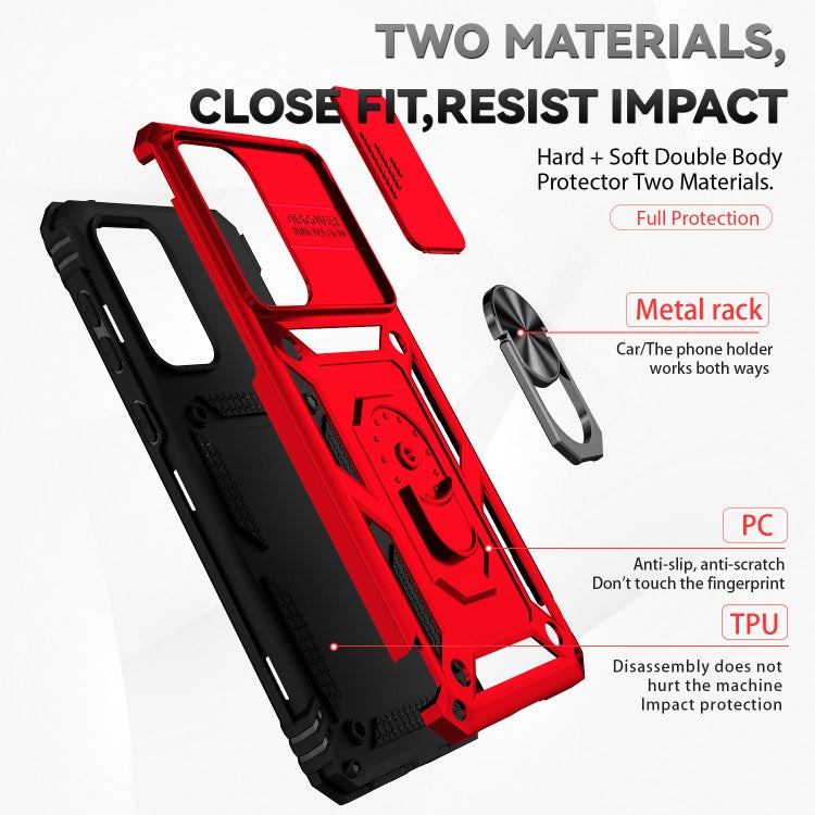 For Samsung Galaxy A33 5G Sliding Camshield Holder Phone Case