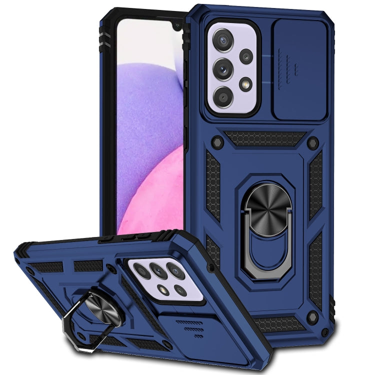 For Samsung Galaxy A33 5G Sliding Camshield Holder Phone Case