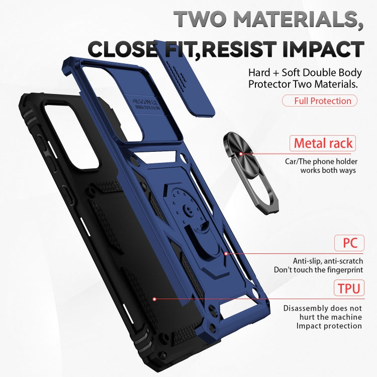 For Samsung Galaxy A33 5G Sliding Camshield Holder Phone Case