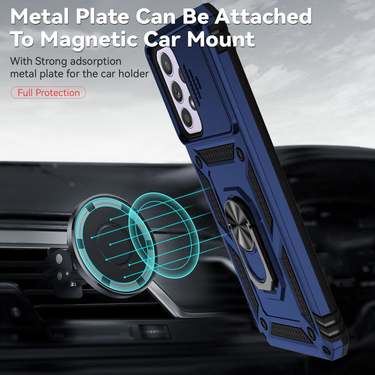 For Samsung Galaxy A33 5G Sliding Camshield Holder Phone Case