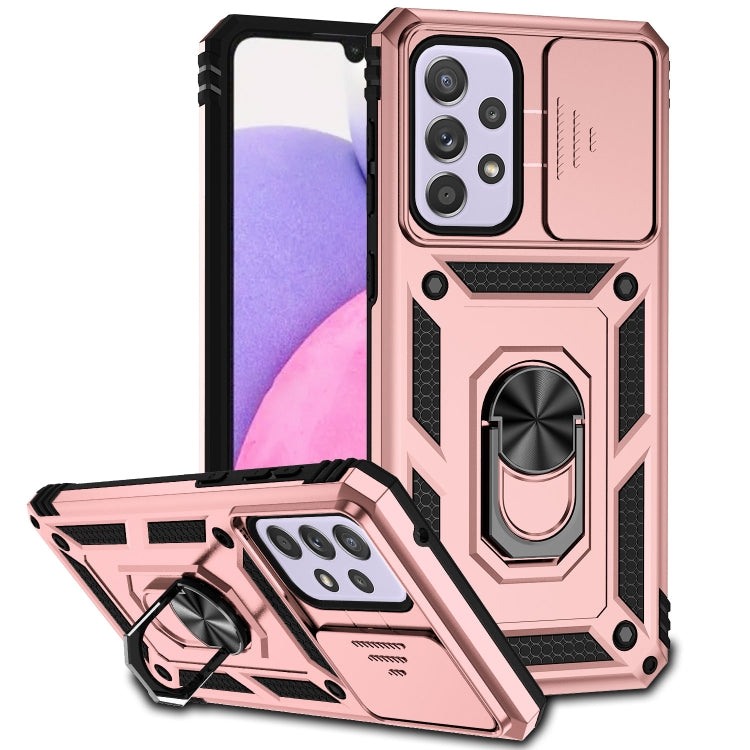 For Samsung Galaxy A33 5G Sliding Camshield Holder Phone Case