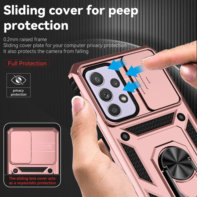 For Samsung Galaxy A33 5G Sliding Camshield Holder Phone Case