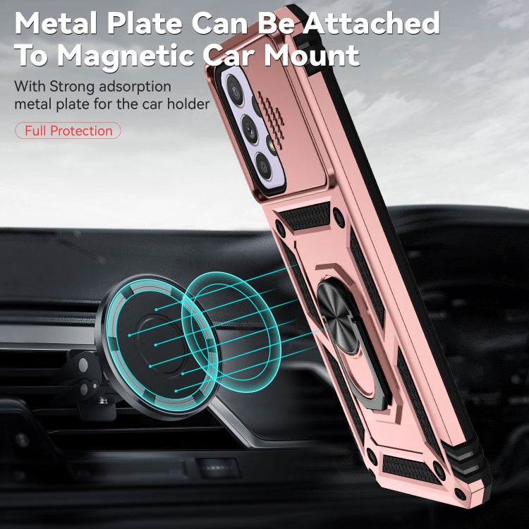 For Samsung Galaxy A33 5G Sliding Camshield Holder Phone Case