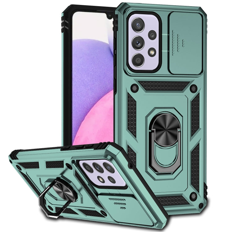 For Samsung Galaxy A33 5G Sliding Camshield Holder Phone Case