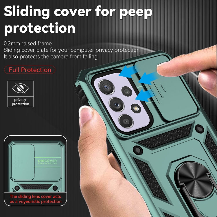 For Samsung Galaxy A33 5G Sliding Camshield Holder Phone Case