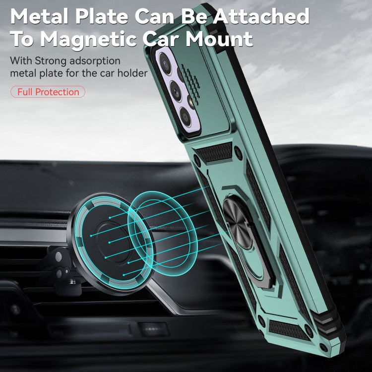 For Samsung Galaxy A33 5G Sliding Camshield Holder Phone Case