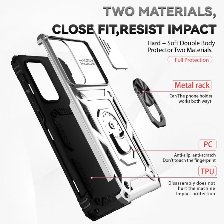 For Samsung Galaxy A33 5G Sliding Camshield Holder Phone Case