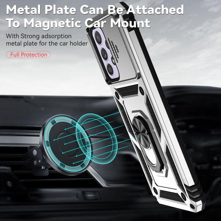 For Samsung Galaxy A33 5G Sliding Camshield Holder Phone Case