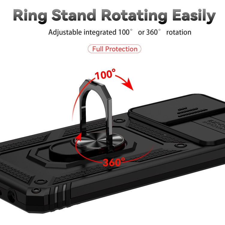 For Samsung Galaxy A52 5G / 4G Sliding Camshield Holder Phone Case