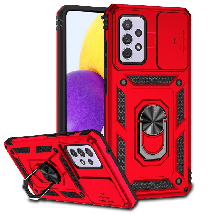 For Samsung Galaxy A52 5G / 4G Sliding Camshield Holder Phone Case