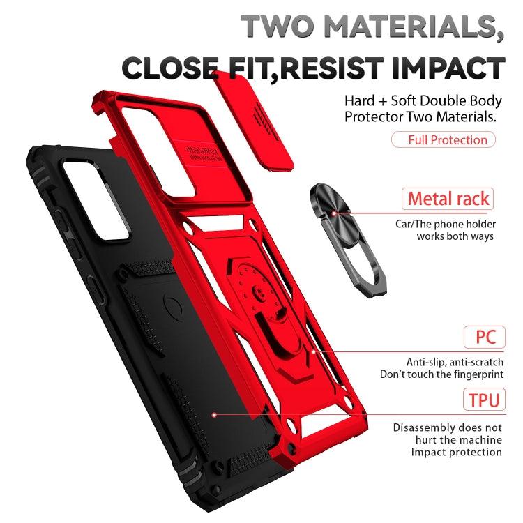 For Samsung Galaxy A52 5G / 4G Sliding Camshield Holder Phone Case