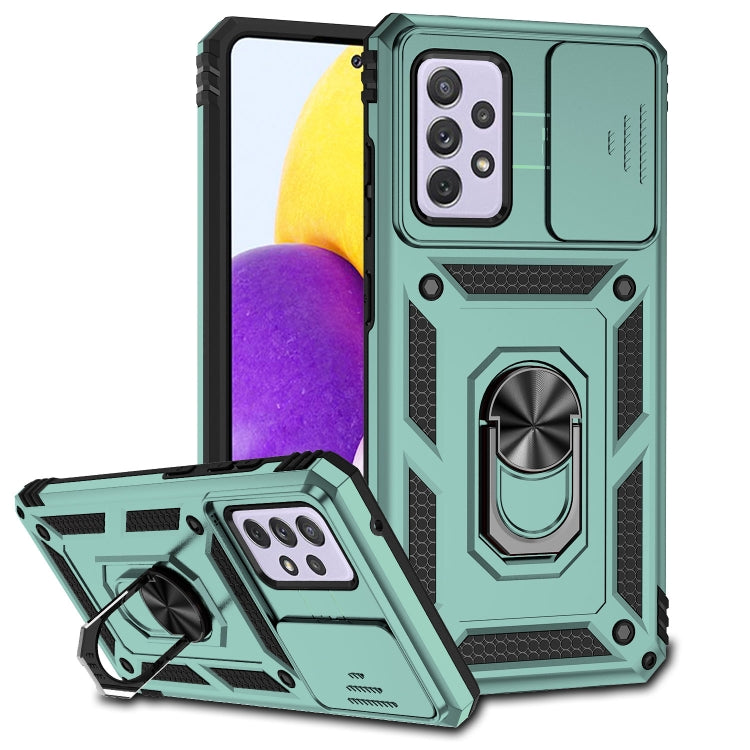 For Samsung Galaxy A52 5G / 4G Sliding Camshield Holder Phone Case