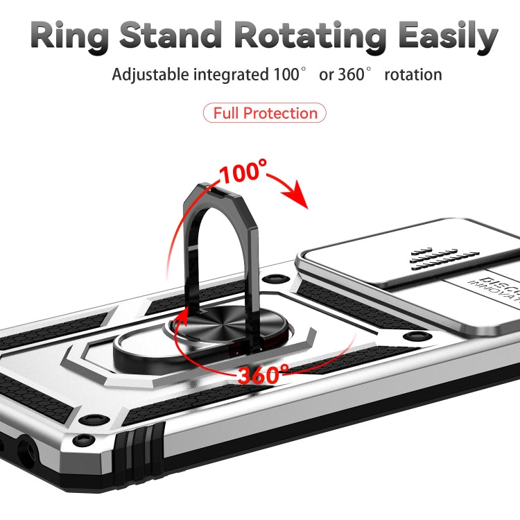 For Samsung Galaxy A52 5G / 4G Sliding Camshield Holder Phone Case