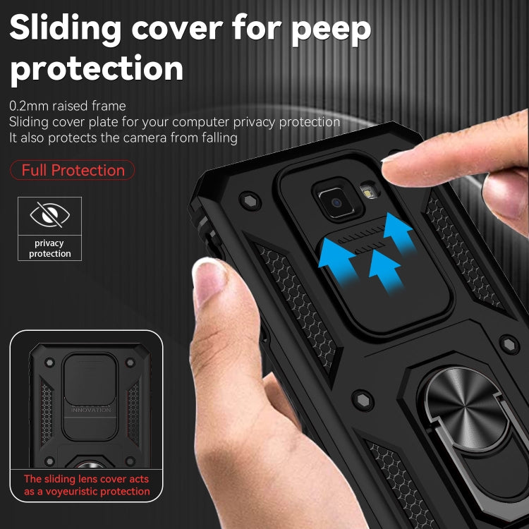 For Samsung Galaxy J7 Prime Sliding Camshield Holder Phone Case