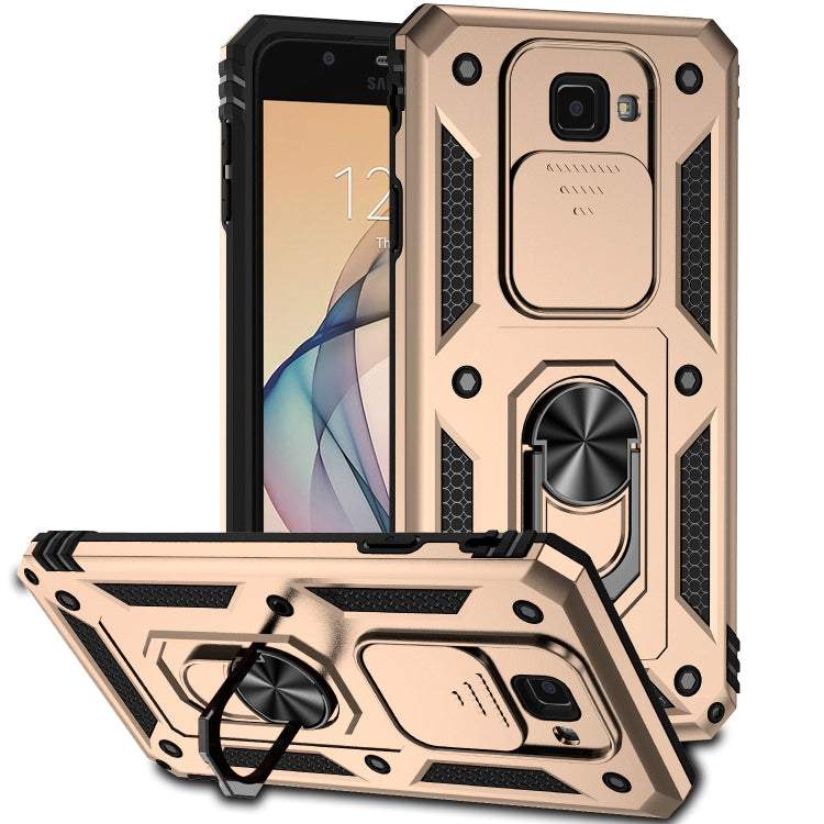 For Samsung Galaxy J7 Prime Sliding Camshield Holder Phone Case