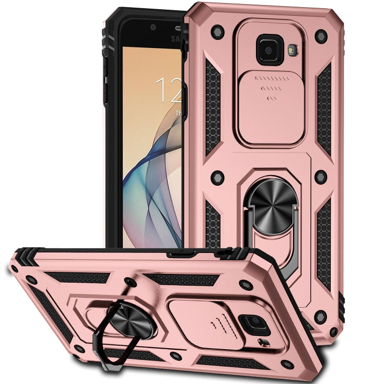 For Samsung Galaxy J7 Prime Sliding Camshield Holder Phone Case