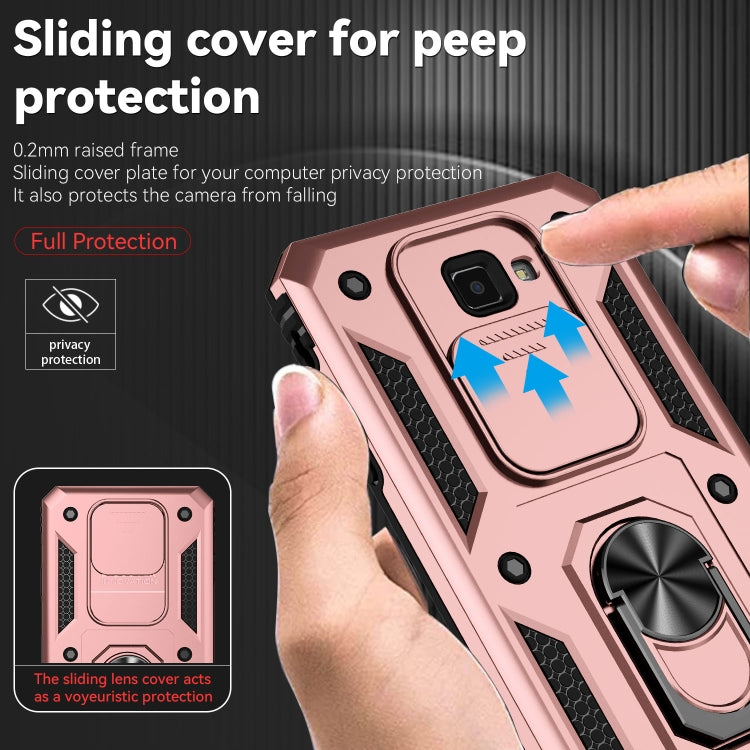 For Samsung Galaxy J7 Prime Sliding Camshield Holder Phone Case