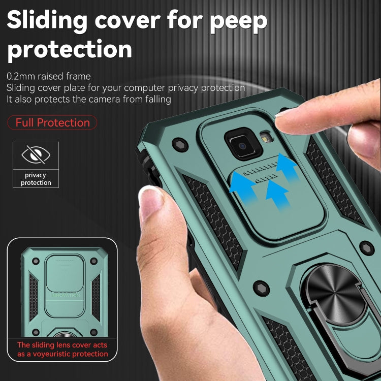 For Samsung Galaxy J7 Prime Sliding Camshield Holder Phone Case