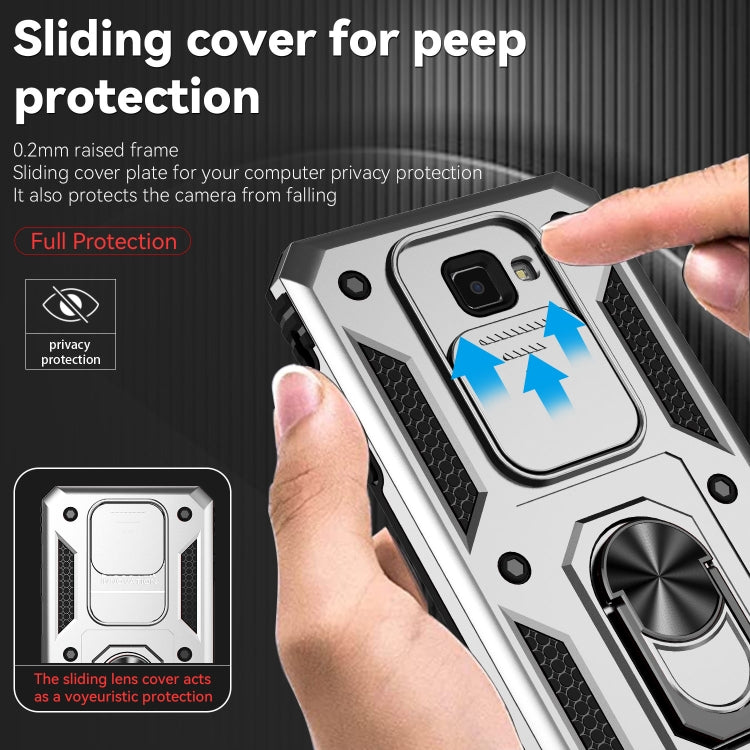 For Samsung Galaxy J7 Prime Sliding Camshield Holder Phone Case