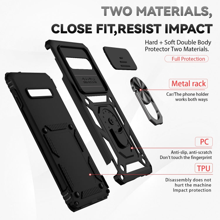 For Samsung Galaxy S10 Sliding Camshield Holder Phone Case