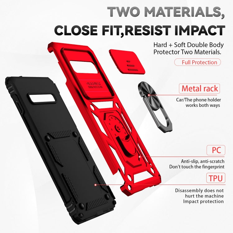 For Samsung Galaxy S10 Sliding Camshield Holder Phone Case