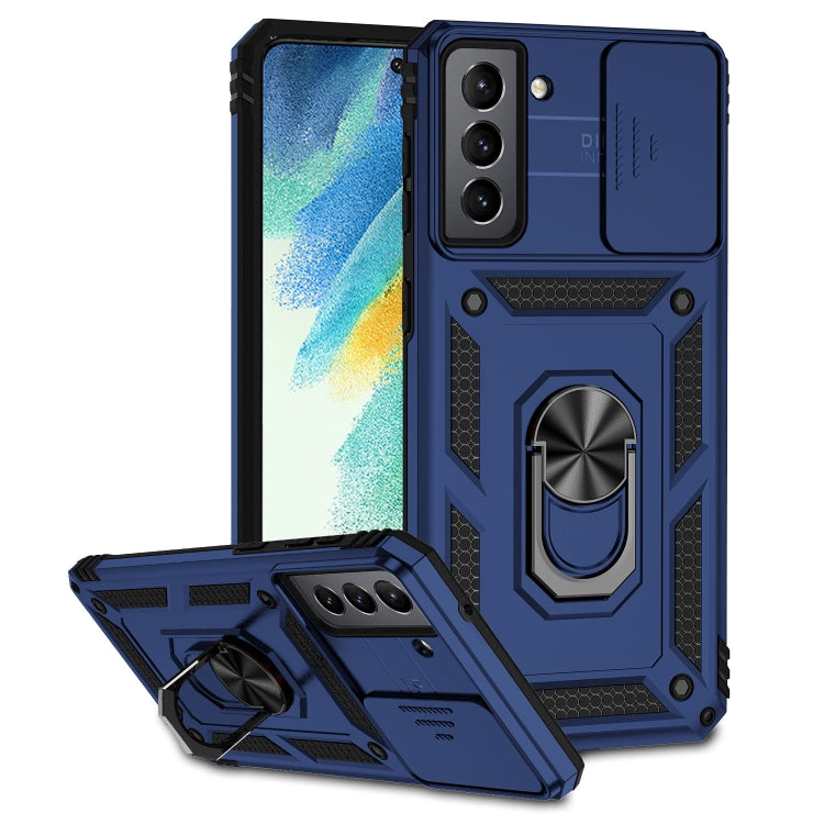For Samsung Galaxy S21 FE 5G Sliding Camshield Holder Phone Case