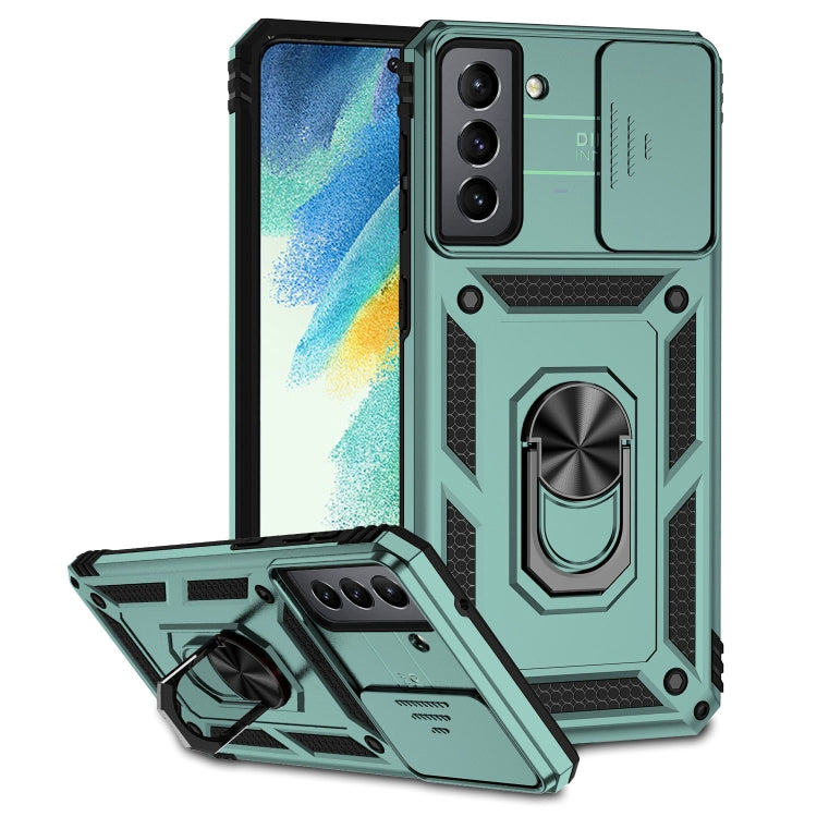 For Samsung Galaxy S21 FE 5G Sliding Camshield Holder Phone Case
