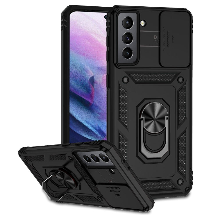 For Samsung Galaxy S21+ 5G Sliding Camshield Holder Phone Case