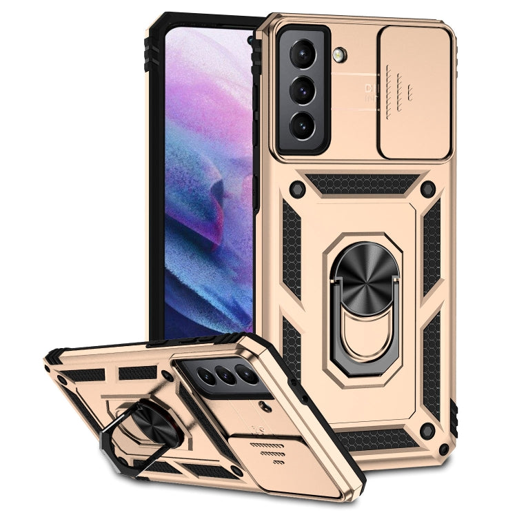 For Samsung Galaxy S21+ 5G Sliding Camshield Holder Phone Case