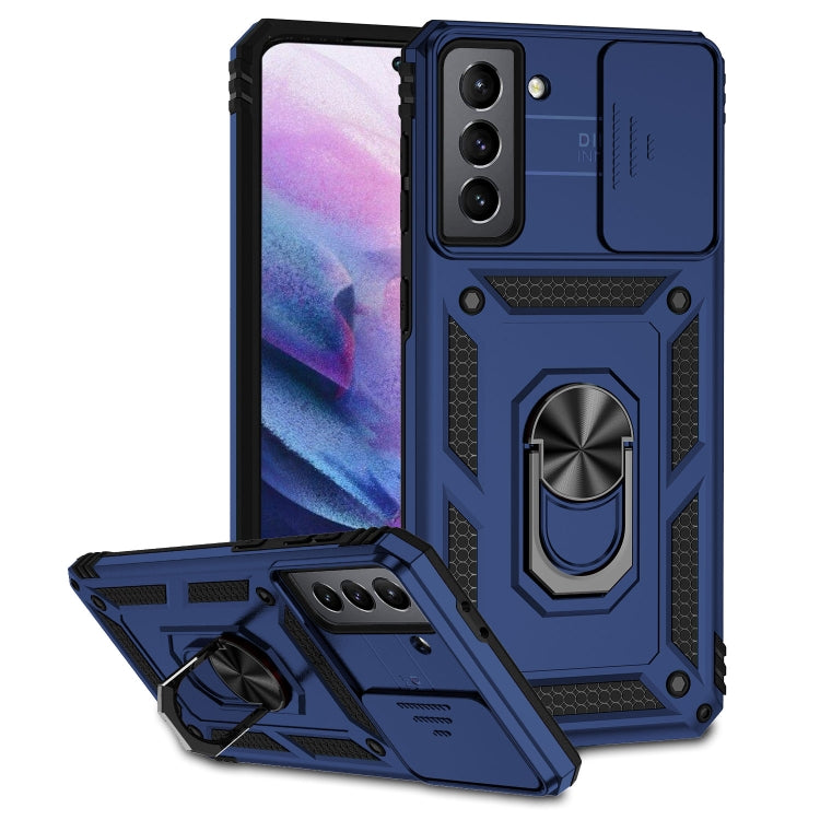 For Samsung Galaxy S21+ 5G Sliding Camshield Holder Phone Case