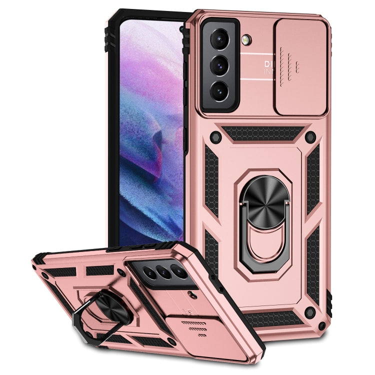 For Samsung Galaxy S21+ 5G Sliding Camshield Holder Phone Case