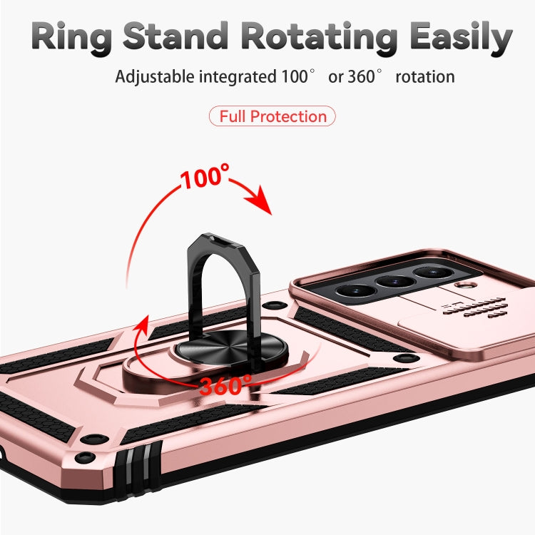 For Samsung Galaxy S21+ 5G Sliding Camshield Holder Phone Case