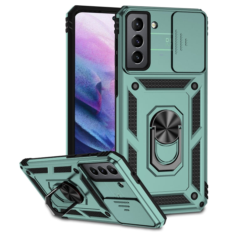 For Samsung Galaxy S21+ 5G Sliding Camshield Holder Phone Case