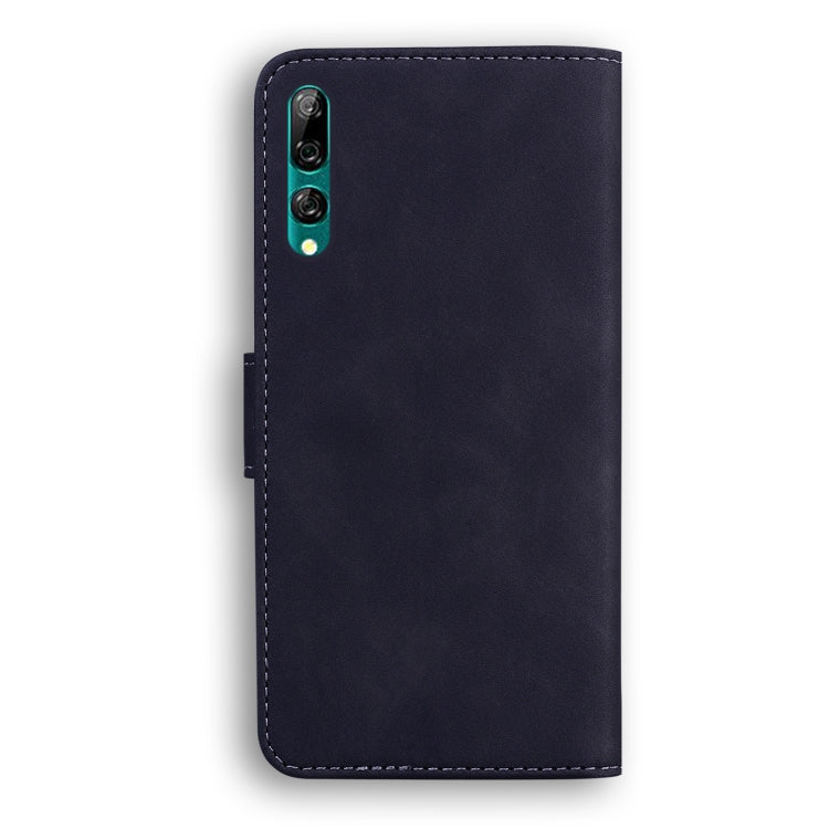 For Huawei P smart Z / Y9 Prime 2019 / Honor 9X Global Skin Feel Pure Color Flip Leather Phone Case