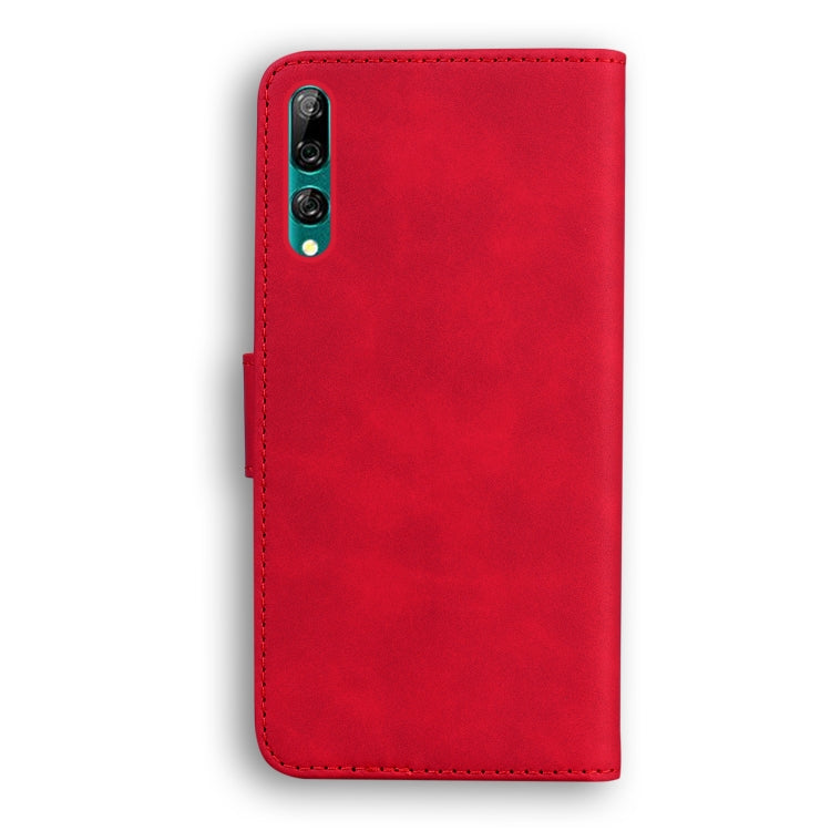 For Huawei P smart Z / Y9 Prime 2019 / Honor 9X Global Skin Feel Pure Color Flip Leather Phone Case