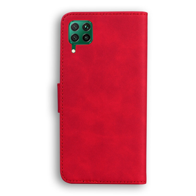 For Huawei P40 lite / nova 6 SE / nova 7i Skin Feel Pure Color Flip Leather Phone Case