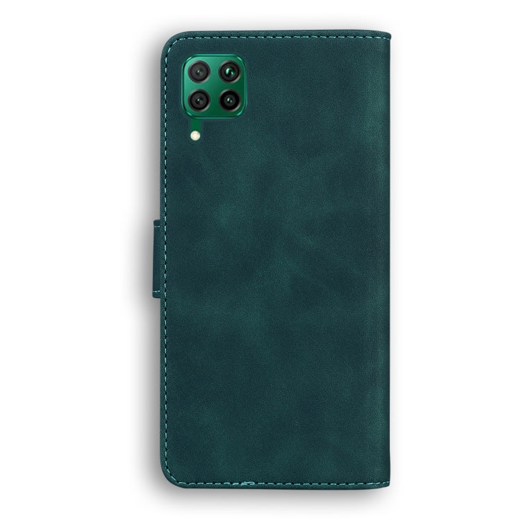 For Huawei P40 lite / nova 6 SE / nova 7i Skin Feel Pure Color Flip Leather Phone Case
