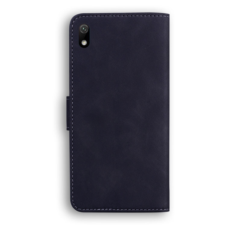 For Huawei Y5 2019 / Honor 8S Skin Feel Pure Color Flip Leather Phone Case